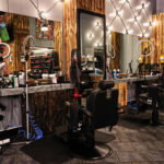 stations with comfortable barber chairs